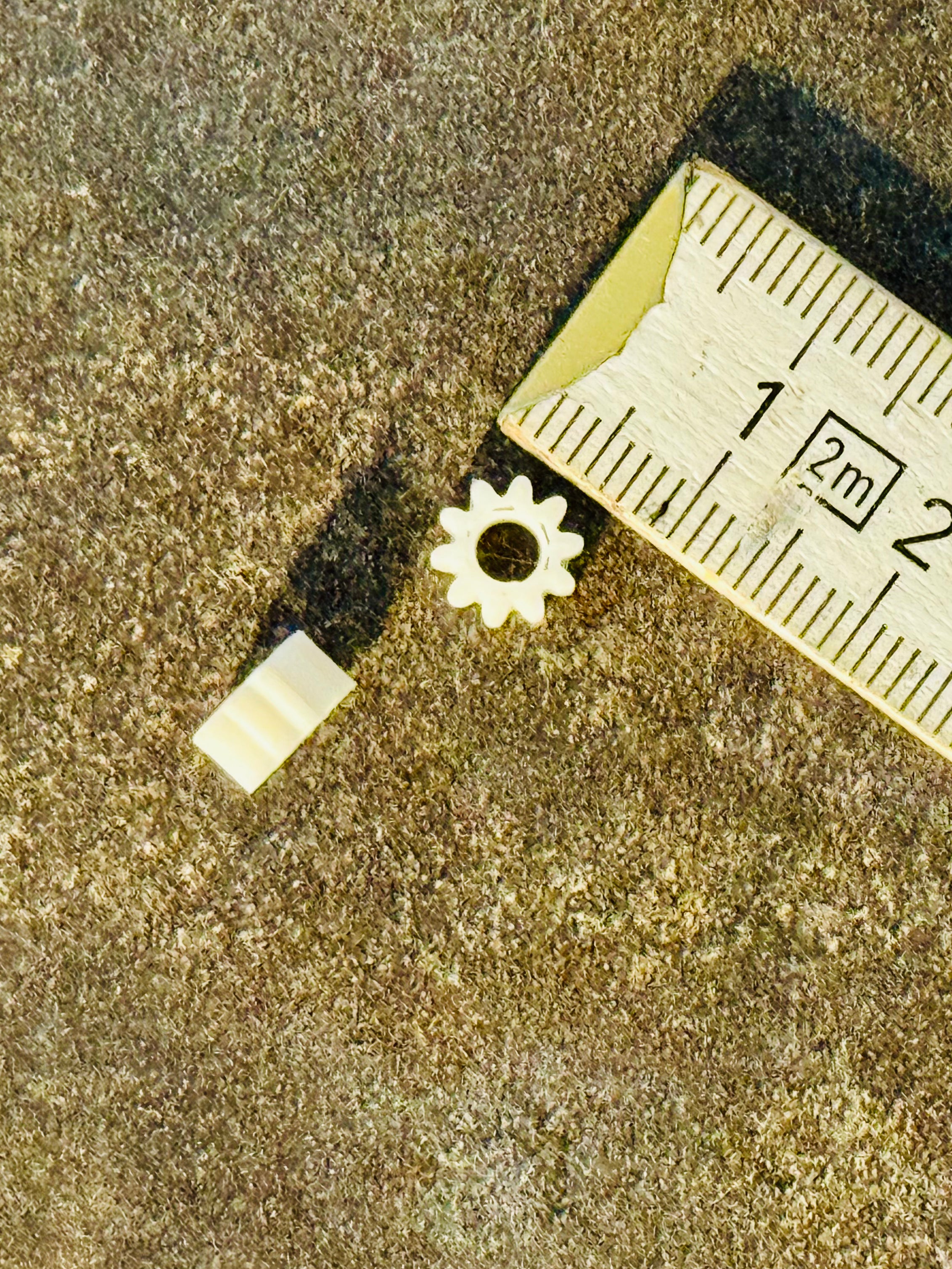 2 x Ersatz Zahnrad für Siku Control 6780 Getriebe Joskin Kipper