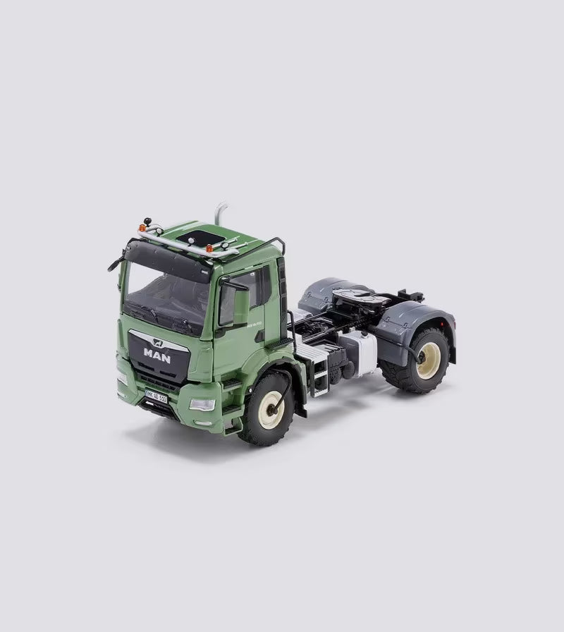 Wiking 077650 MAN TGS 18.510 grün, weiß, rot und schwarz 1:32