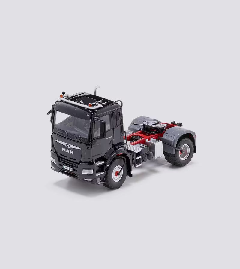 Wiking 077650 MAN TGS 18.510 grün, weiß, rot und schwarz 1:32