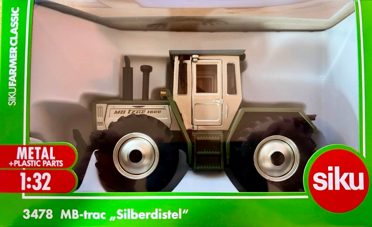 SIKU Farmer 3478 MB Trac 1800 Silberdistel Sondermodell 1:32