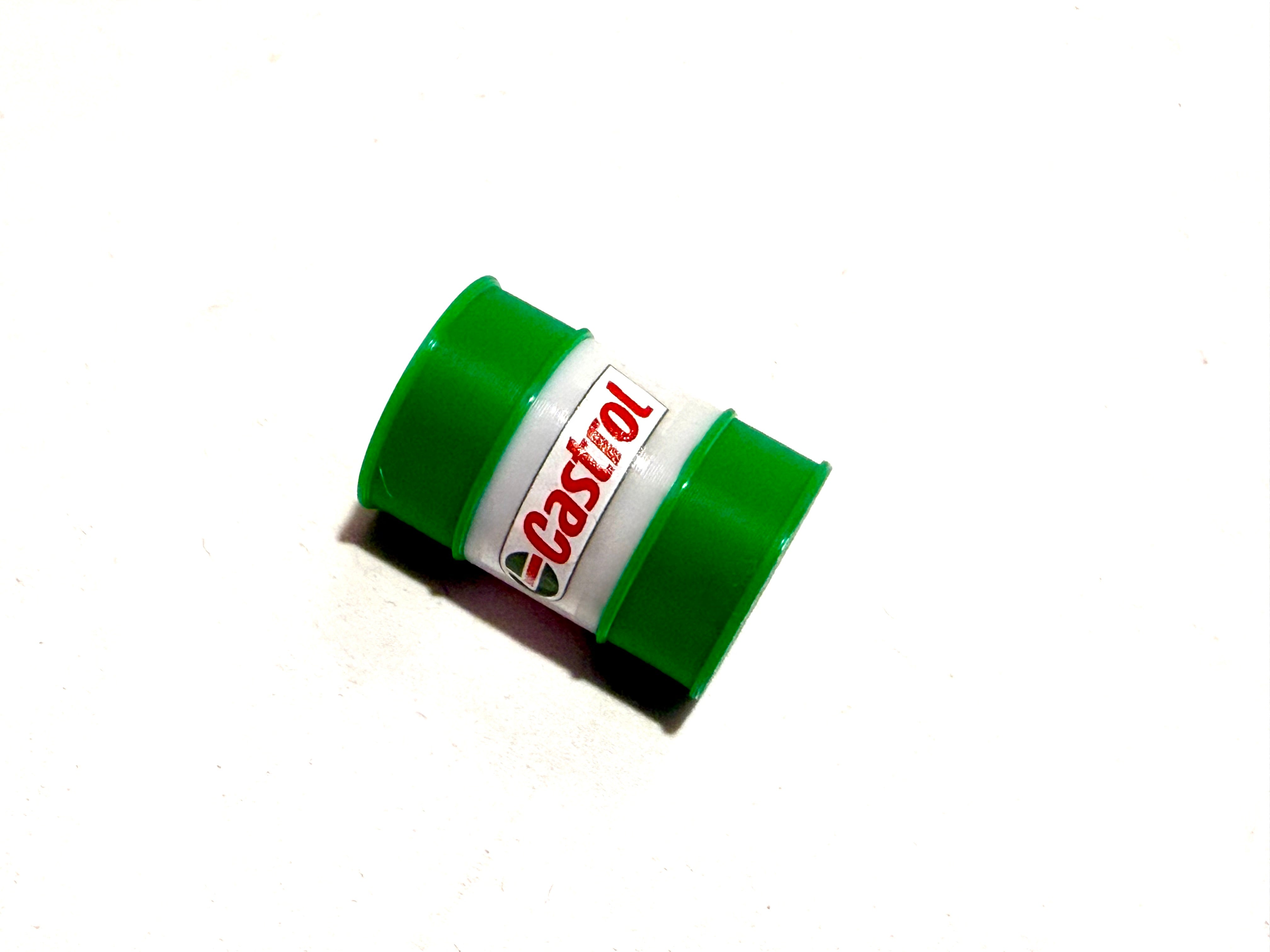 Gedrucktes 200l Öl-/Schmierstoff Fass 3D Druck 1:32 AVIA Liqui Moly Castrol