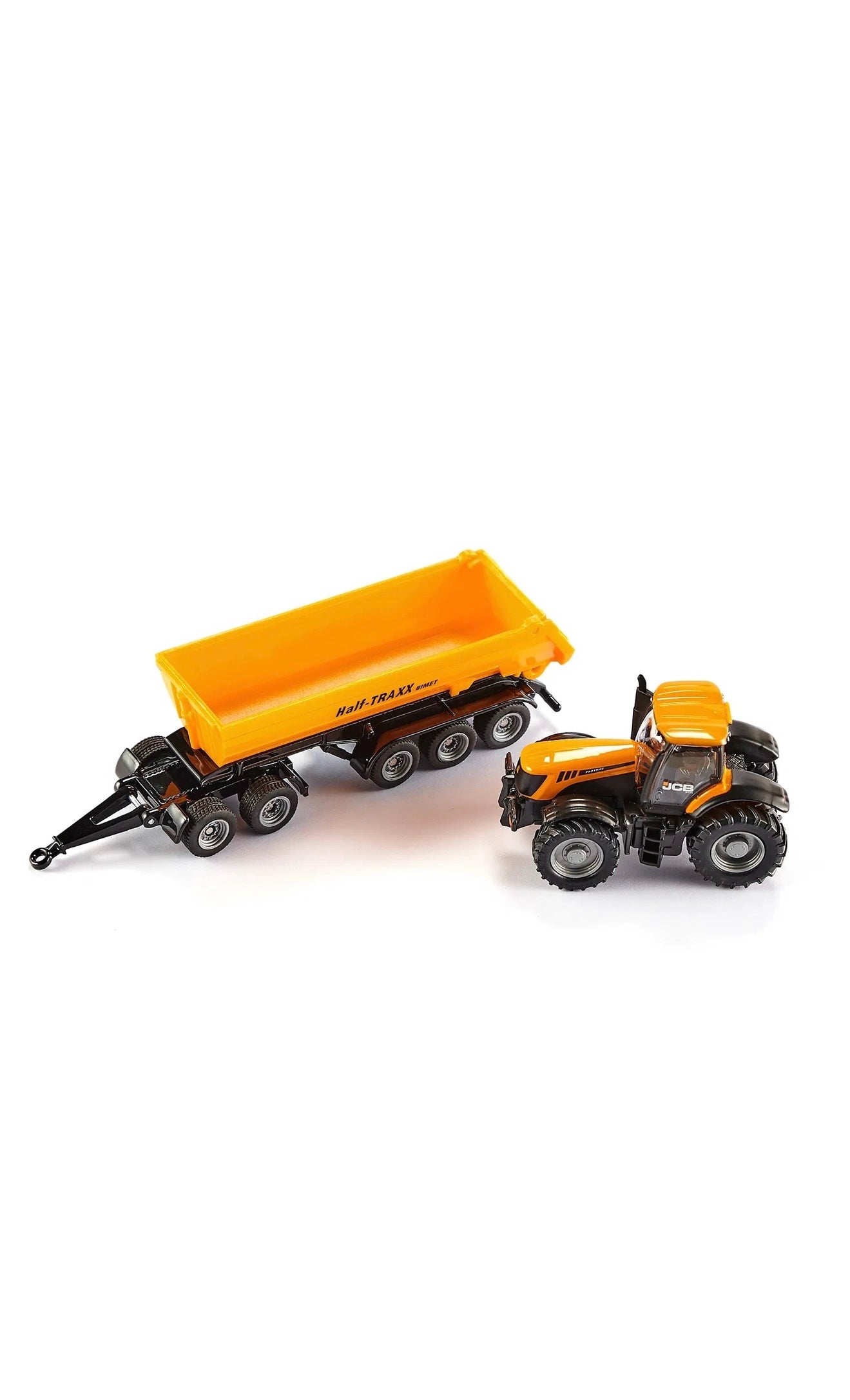 SIKU FARMER 1858 JCB mit Dolly und Kippmulde