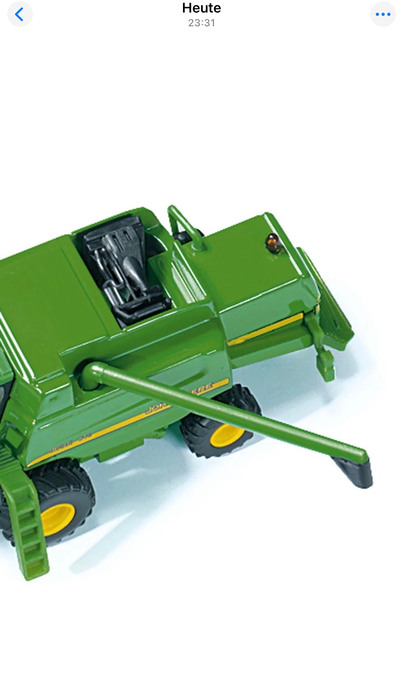 SIKU FARMER 1876 John Deere Mähdrescher 9680i