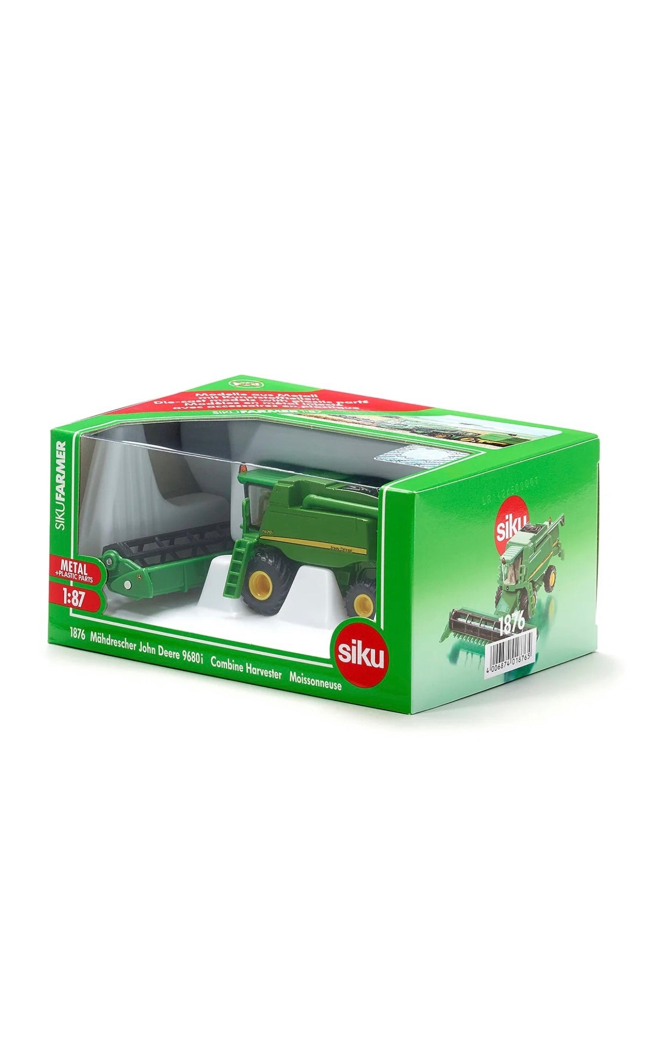 SIKU FARMER 1876 John Deere Mähdrescher 9680i