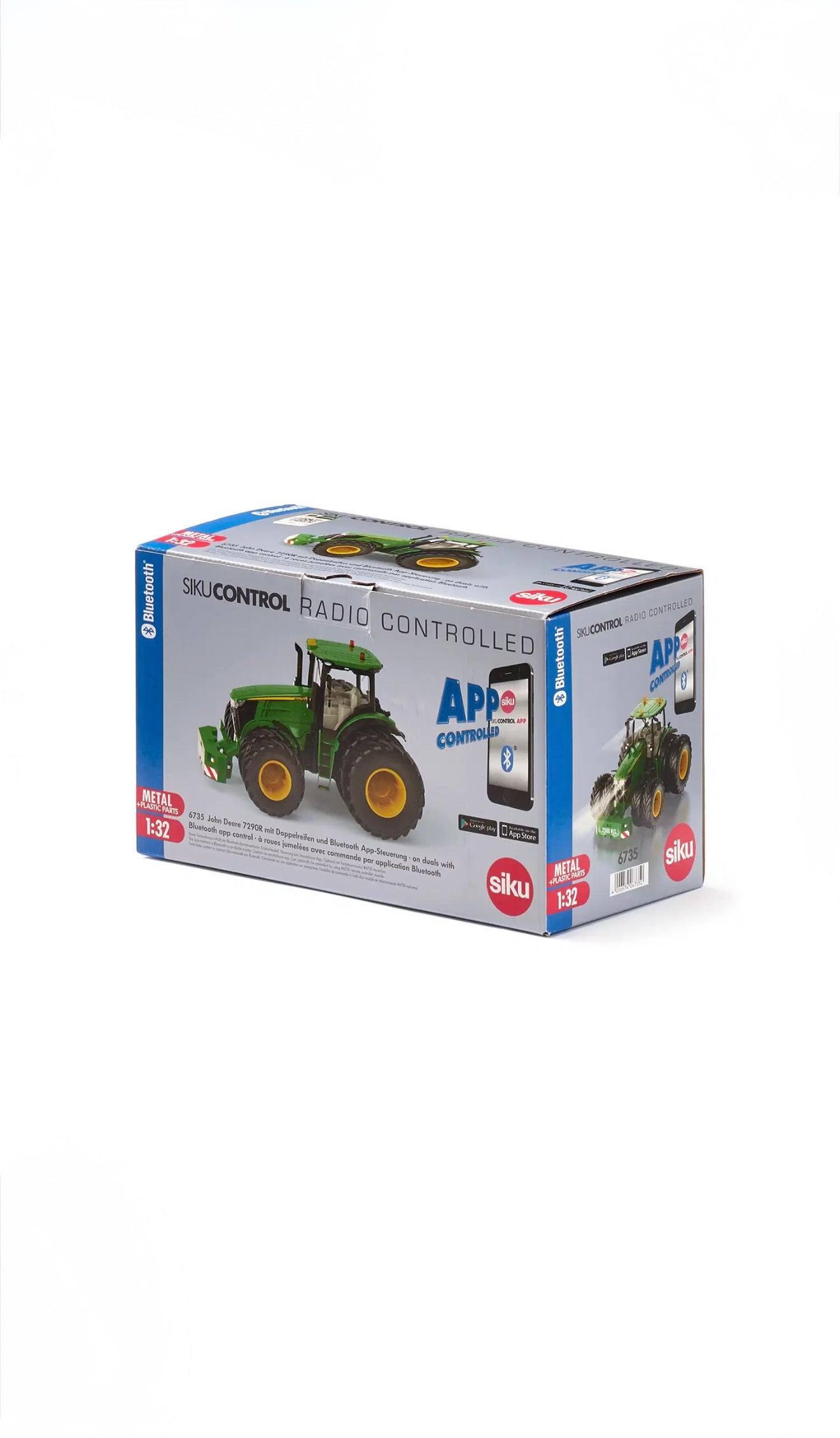 SIKU CONTROL 6735 John Deere 7290 R mit Zwillingsreifen