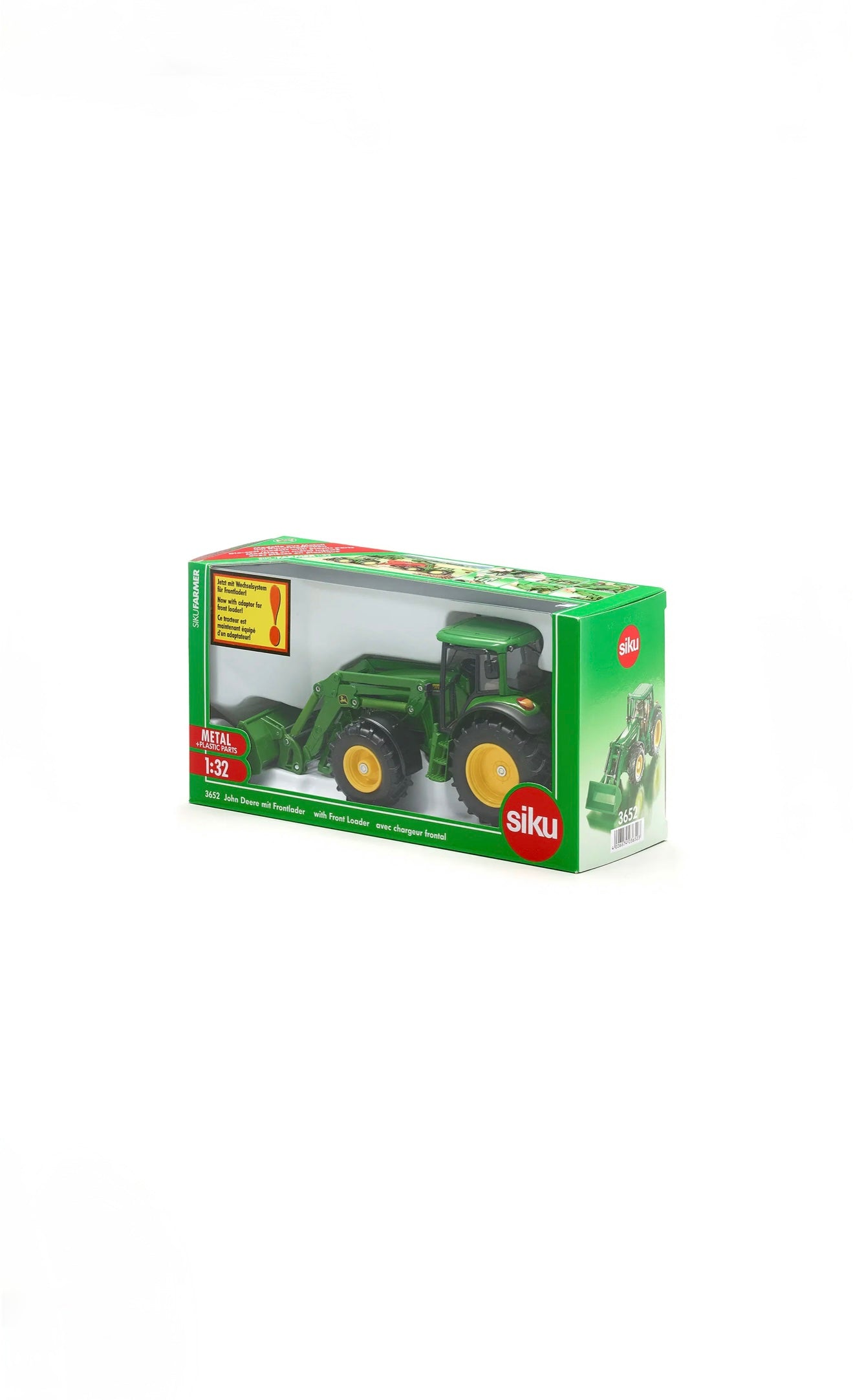 SIKU FARMER 3652 John Deere 7430 mit Frontlader (1:32)
