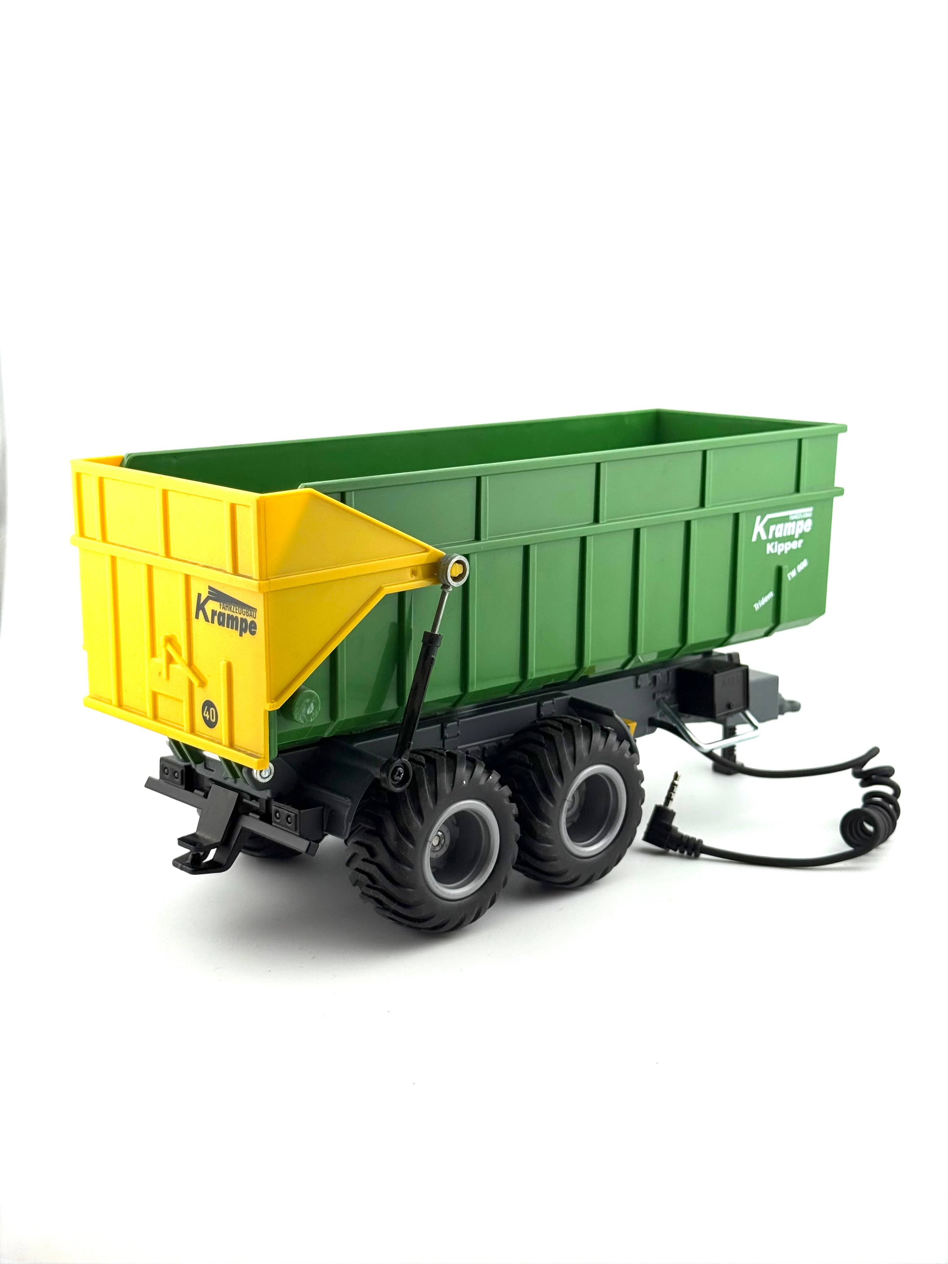 SIKU CONTROL 6780 Krampe Kipper Umbau ( Grün) mit erhöhten Kippwinkel