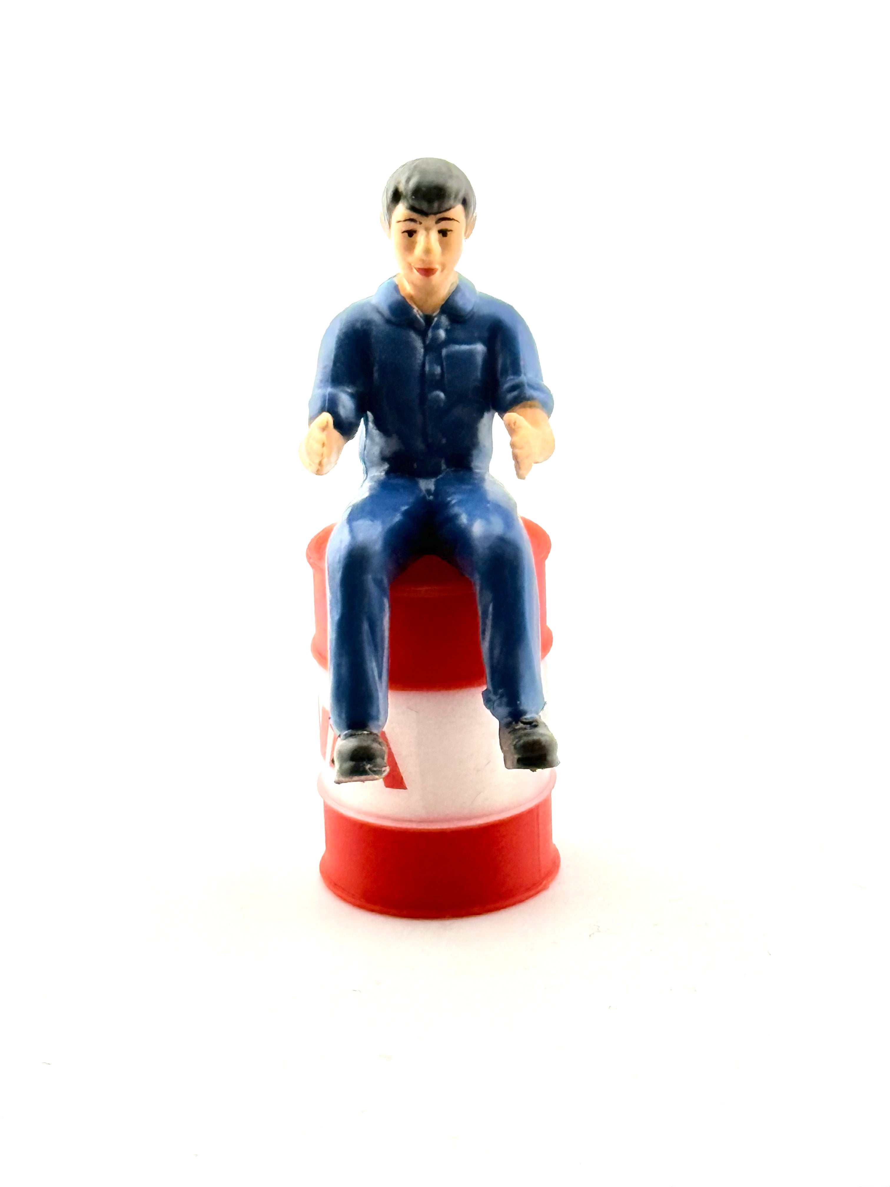 Figur Siku Farmer Fahrerfigur 1:32 sitzend Grün und Blau