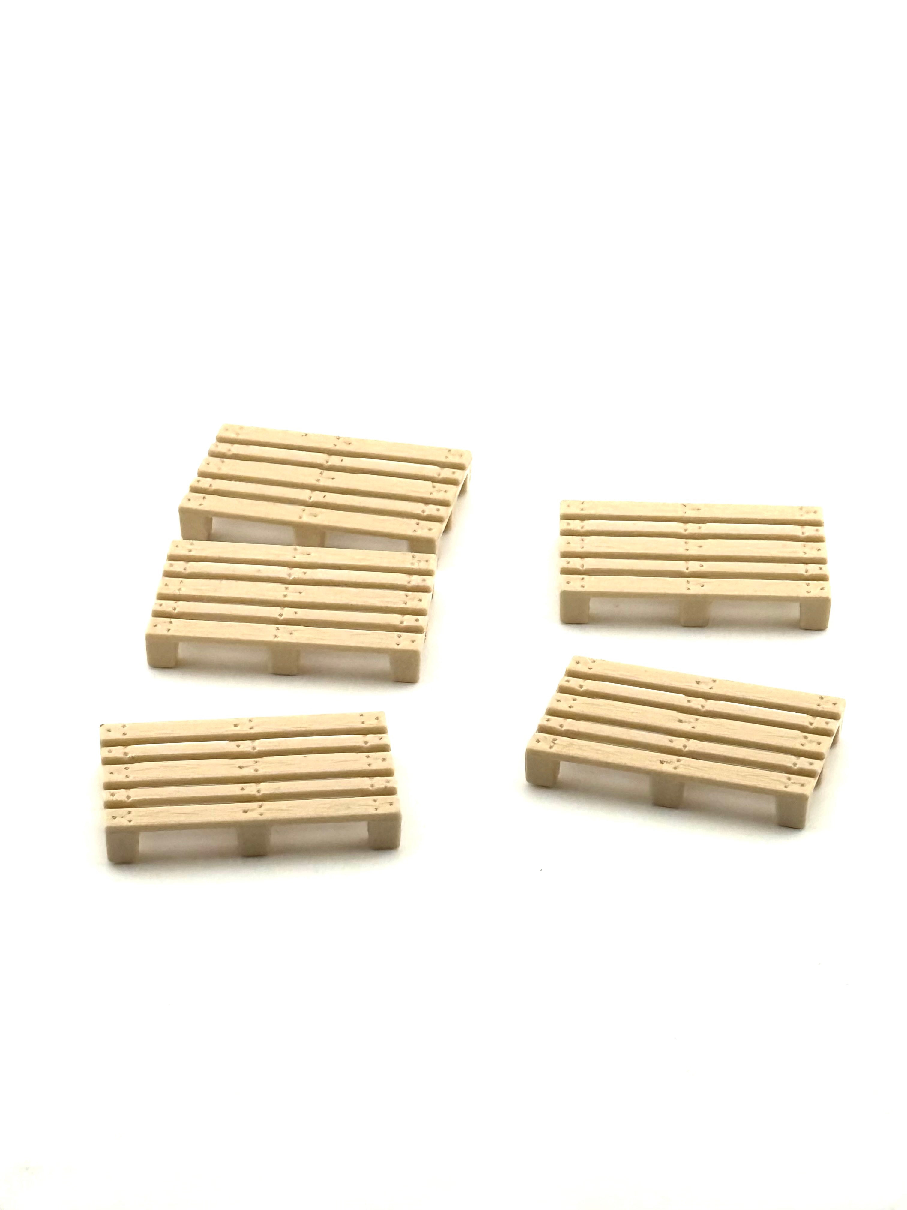 5x Euro-Paletten in 1:32