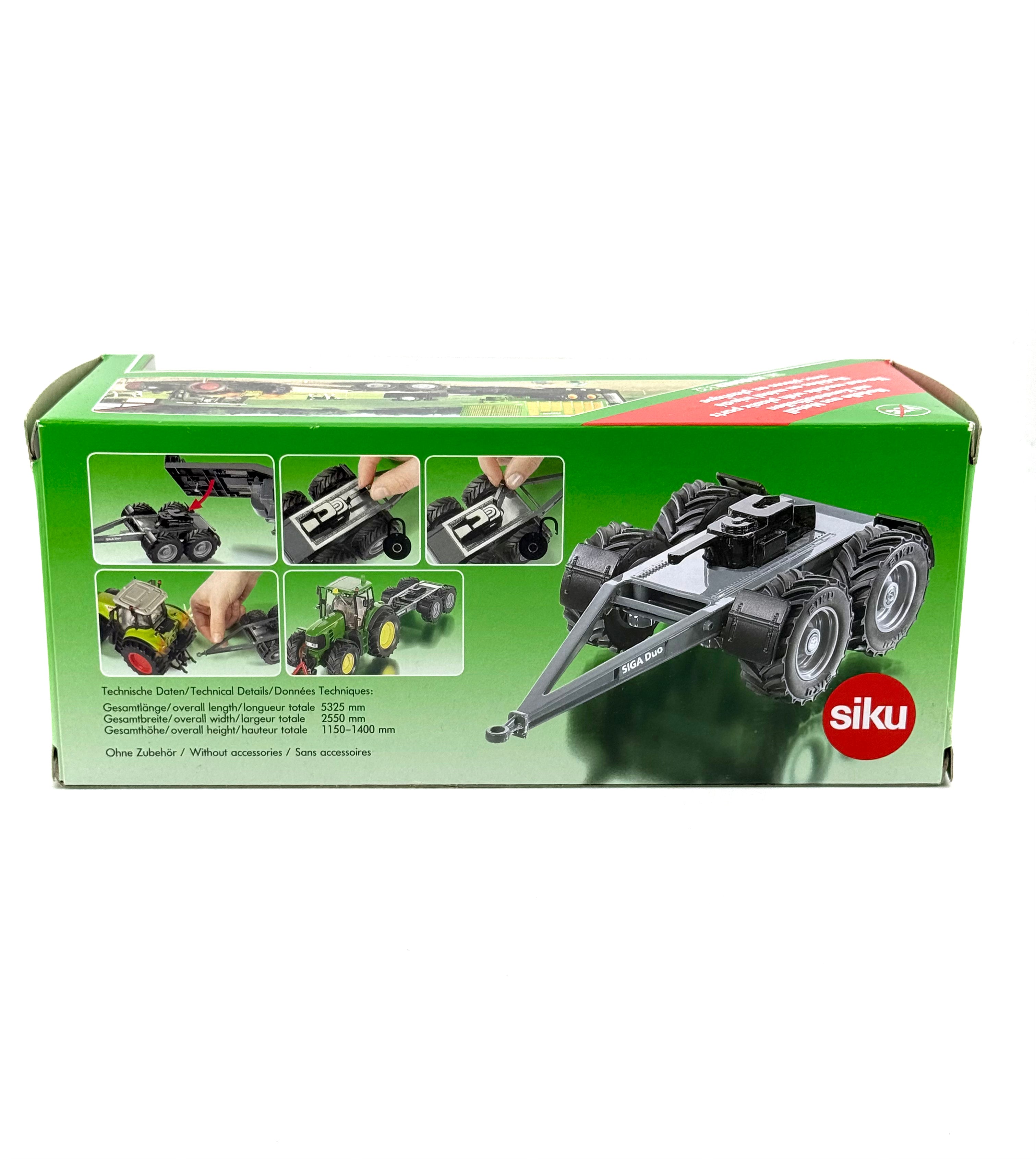 Siku 2887 Dolly 1:32 Verpackung Rückseite SIGA Duo