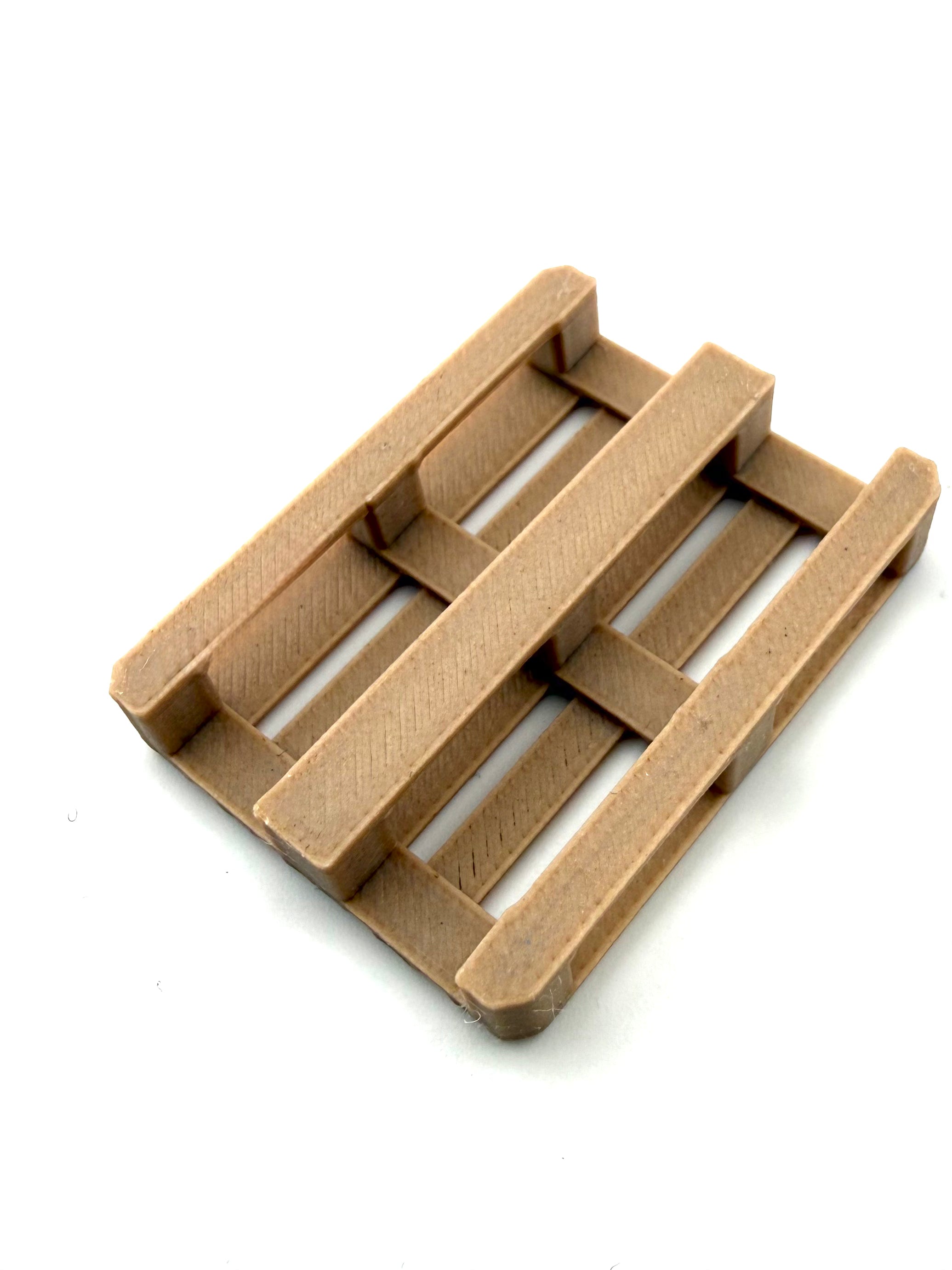 Euro Palette 1:32 Unterseite Detail realistische Struktur Modellbau