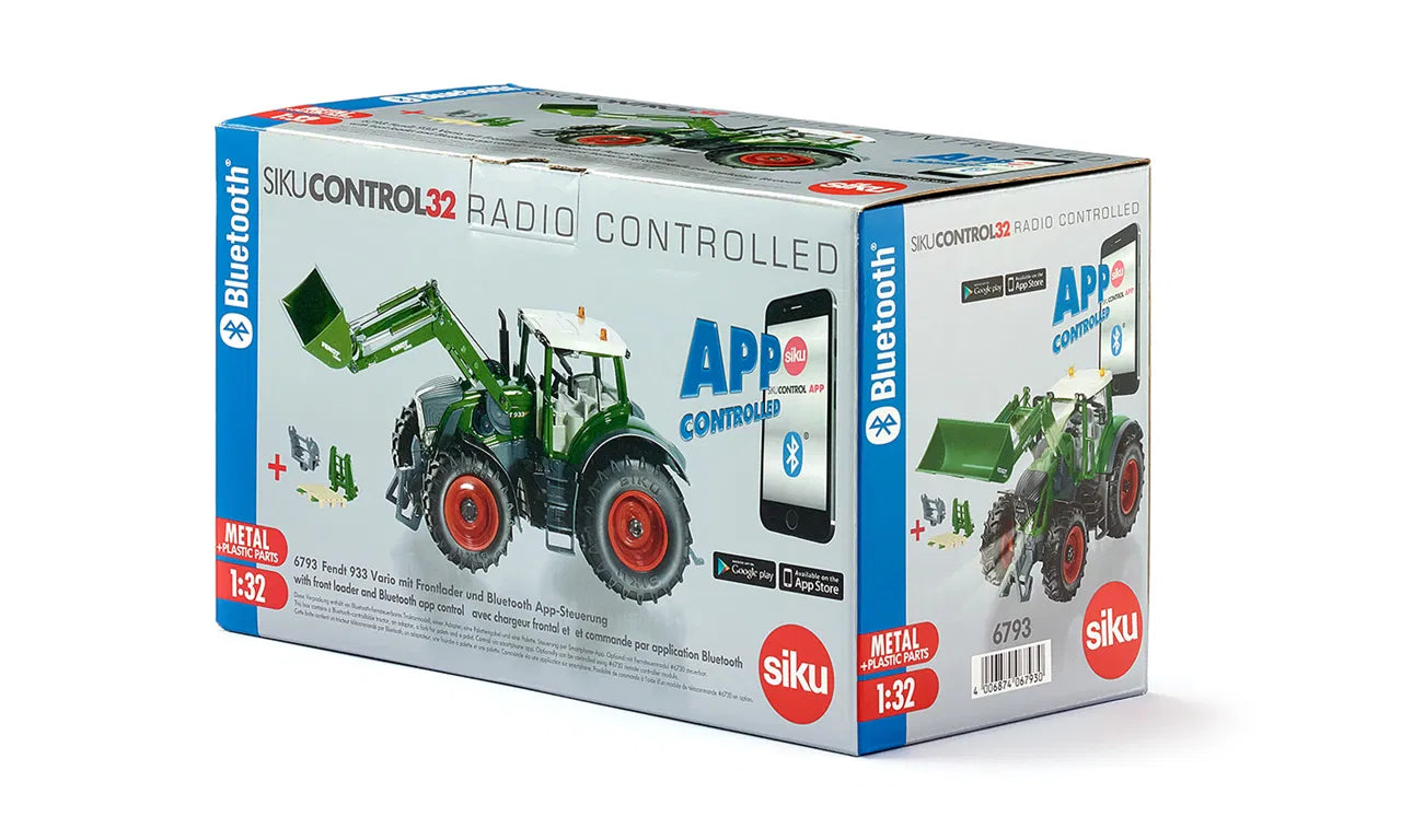 SIKU CONTROL 6793 Fendt 933 Vario mit Frontlader und Bluetooth App-Steuerung