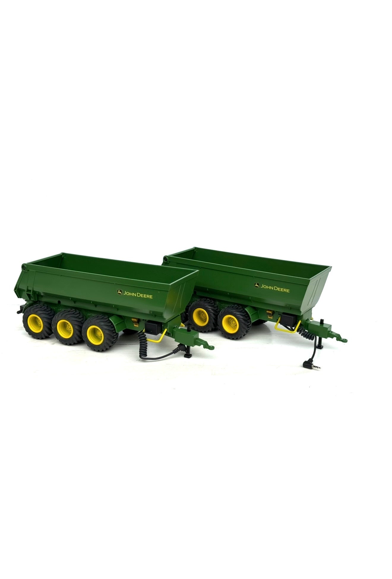 John Deere Kipper zwei Modelle Frontansicht 1:32