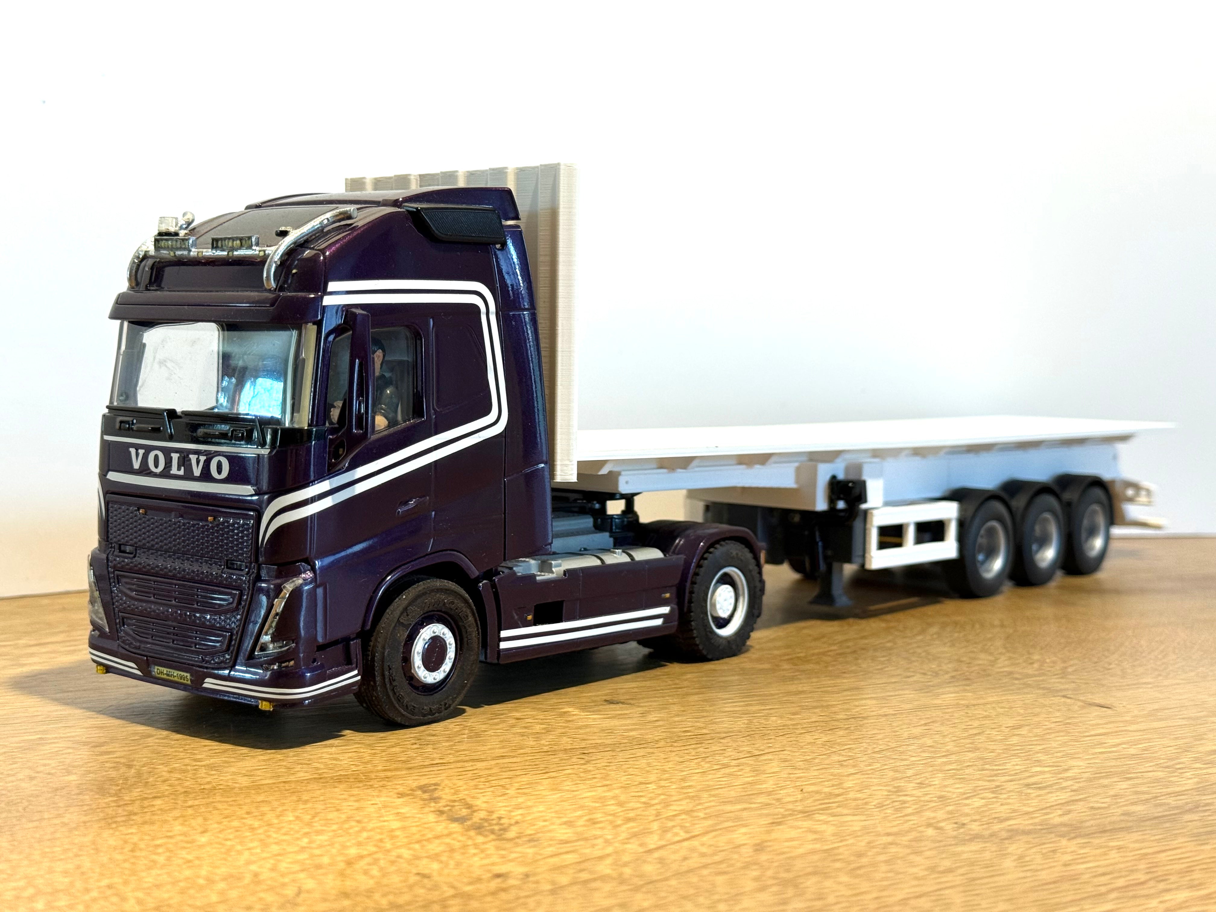 Plateau Auflieger 1 32 Ladefläche Modellbau Anhänger