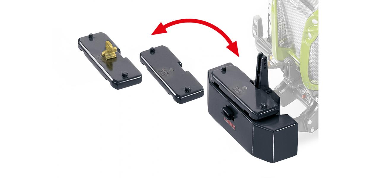 WIKING Claas Ballast-Gewichte 077855 (1:32)