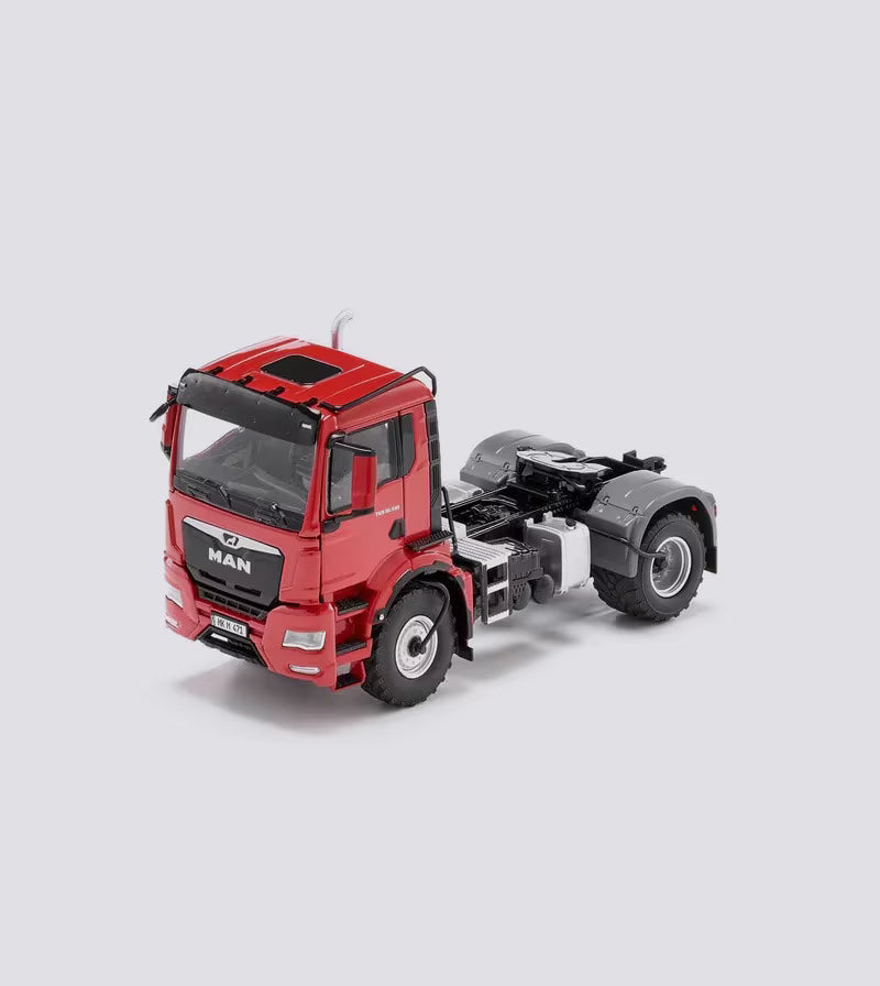 Wiking 077650 MAN TGS 18.510 grün, weiß, rot und schwarz 1:32