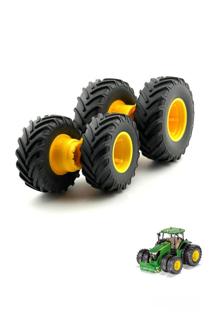 SIKU CONTROL Magnetische Zwillingsreifen für John Deere ( 6735, 6777, 6792)