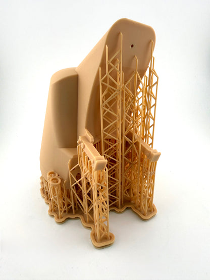 Silo / Zement Auflieger Bausatz  aus sehr stabilen 3D Druckverfahren 1:32