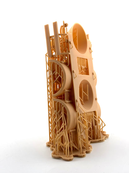 Silo / Zement Auflieger Bausatz  aus sehr stabilen 3D Druckverfahren 1:32