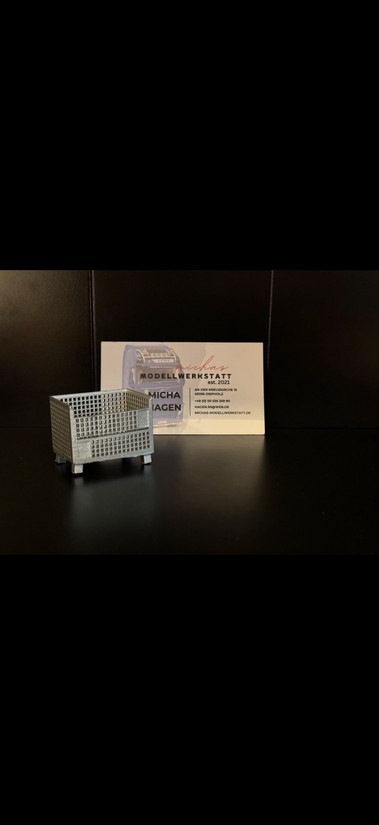 Gitterboxen 1:32 in verschiedenen Farben 3d gedruckt