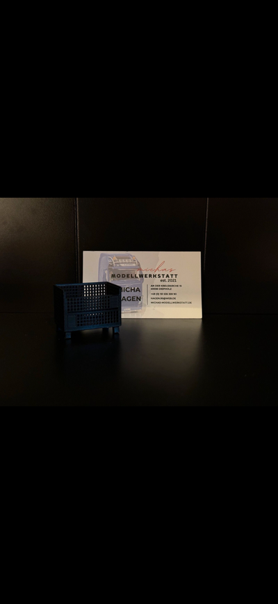 Gitterboxen 1:32 in verschiedenen Farben 3d gedruckt
