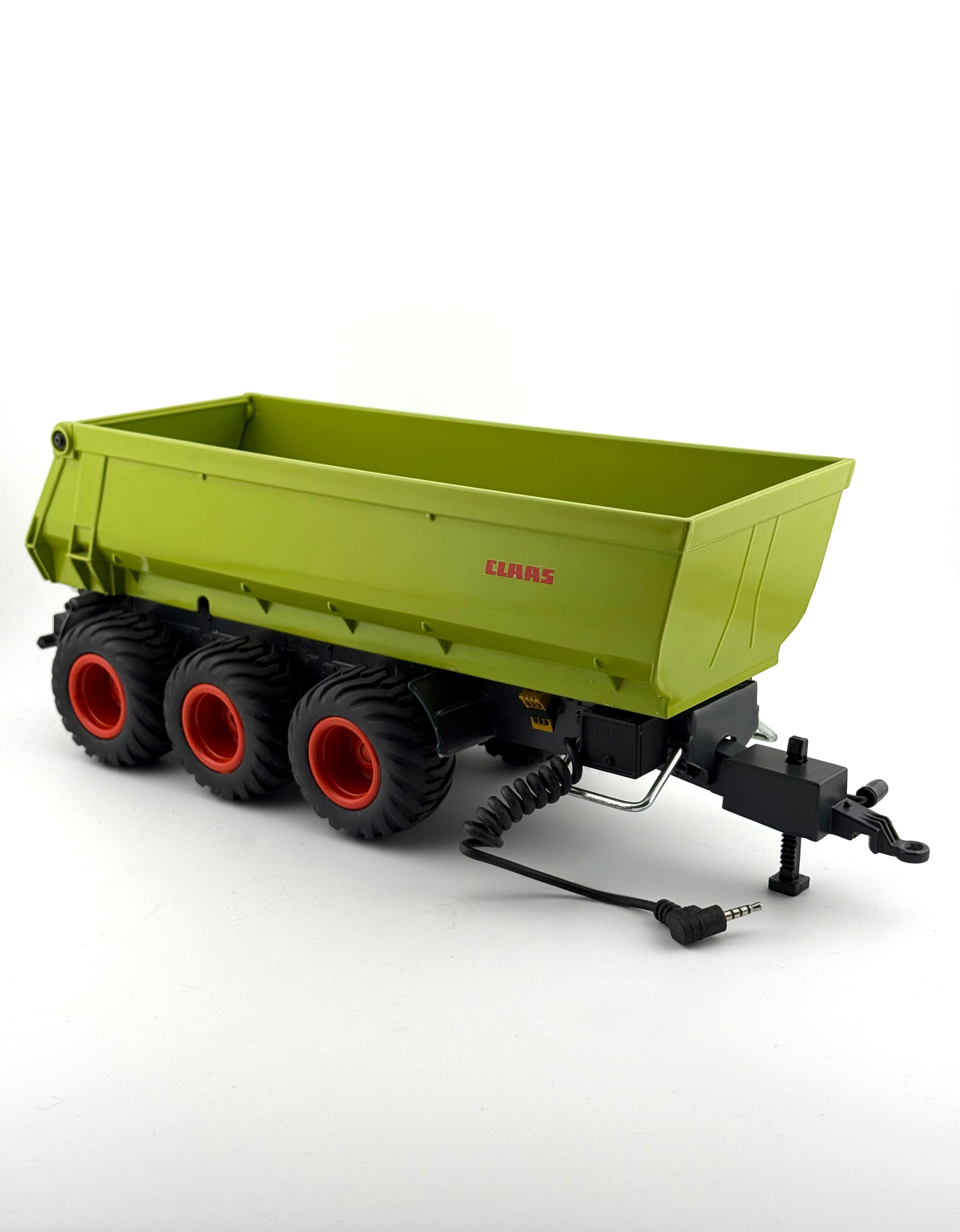 Siku Control 6780 Dreiachs-Kipper Umbau mit Seitenlampen und erhöten Kippwinkel in Claas Optik 1:32