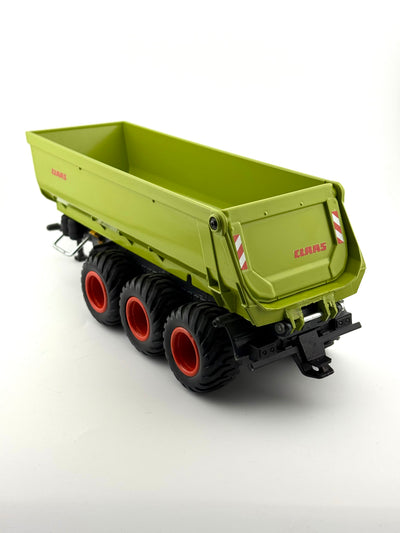 Siku Control 6780 Dreiachs-Kipper Umbau mit Seitenlampen und erhöten Kippwinkel in Claas Optik 1:32