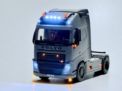 SIKU CONTROL 6731 Volvo Umbau in Audi Nardograu matt mit RKL 4