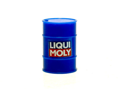 Gedrucktes 200l Öl-/Schmierstoff Fass 3D Druck 1:32 AVIA Liqui Moly Castrol