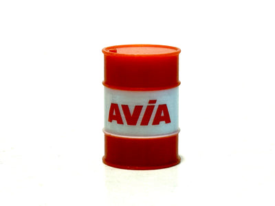 Gedrucktes 200l Öl-/Schmierstoff Fass 3D Druck 1:32 AVIA Liqui Moly Castrol