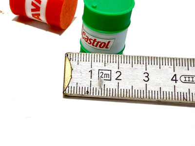 Gedrucktes 200l Öl-/Schmierstoff Fass 3D Druck 1:32 AVIA Liqui Moly Castrol