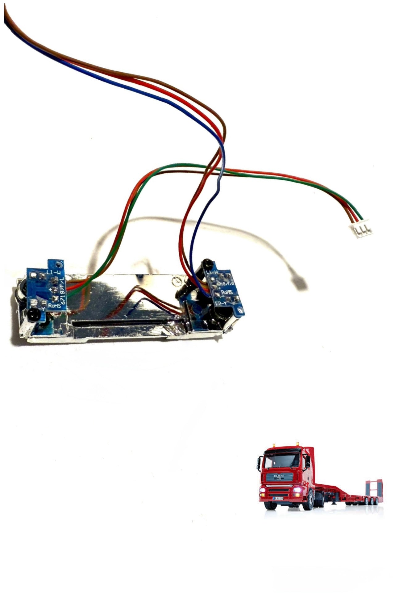 SIKU CONTROL Lichteinheit MAN 6721 mit Kabel und Led's