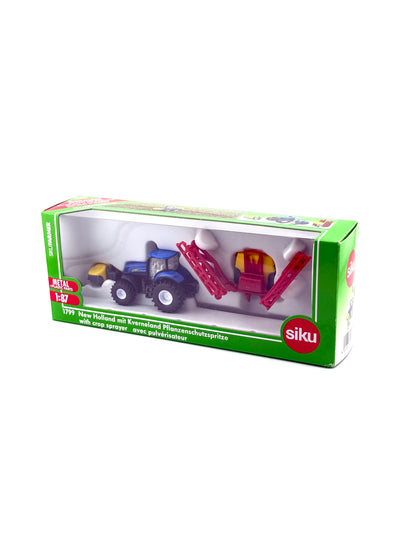 SIKU FARMER 1799 New Holland mit Kverneland Pflanzenschutzspritze