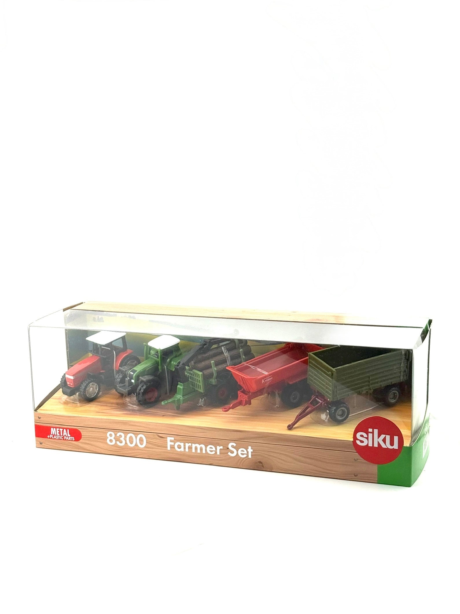 SIKU FARMER 8300 Set mit Fendt, Massey Ferguson, Krampe und Fortuna