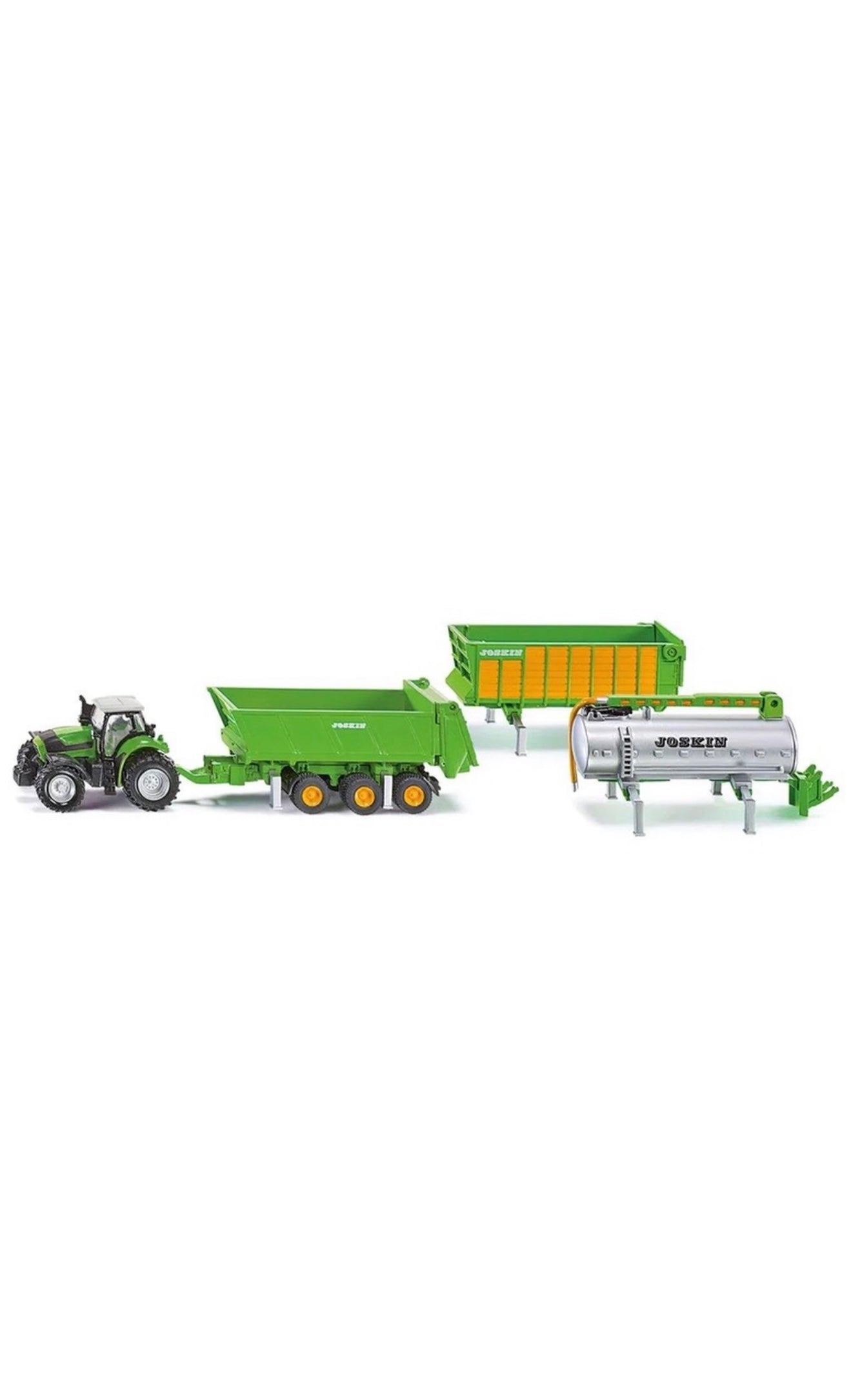 SIKU FARMER 1848 Deutz Traktor mit Anhänger Set