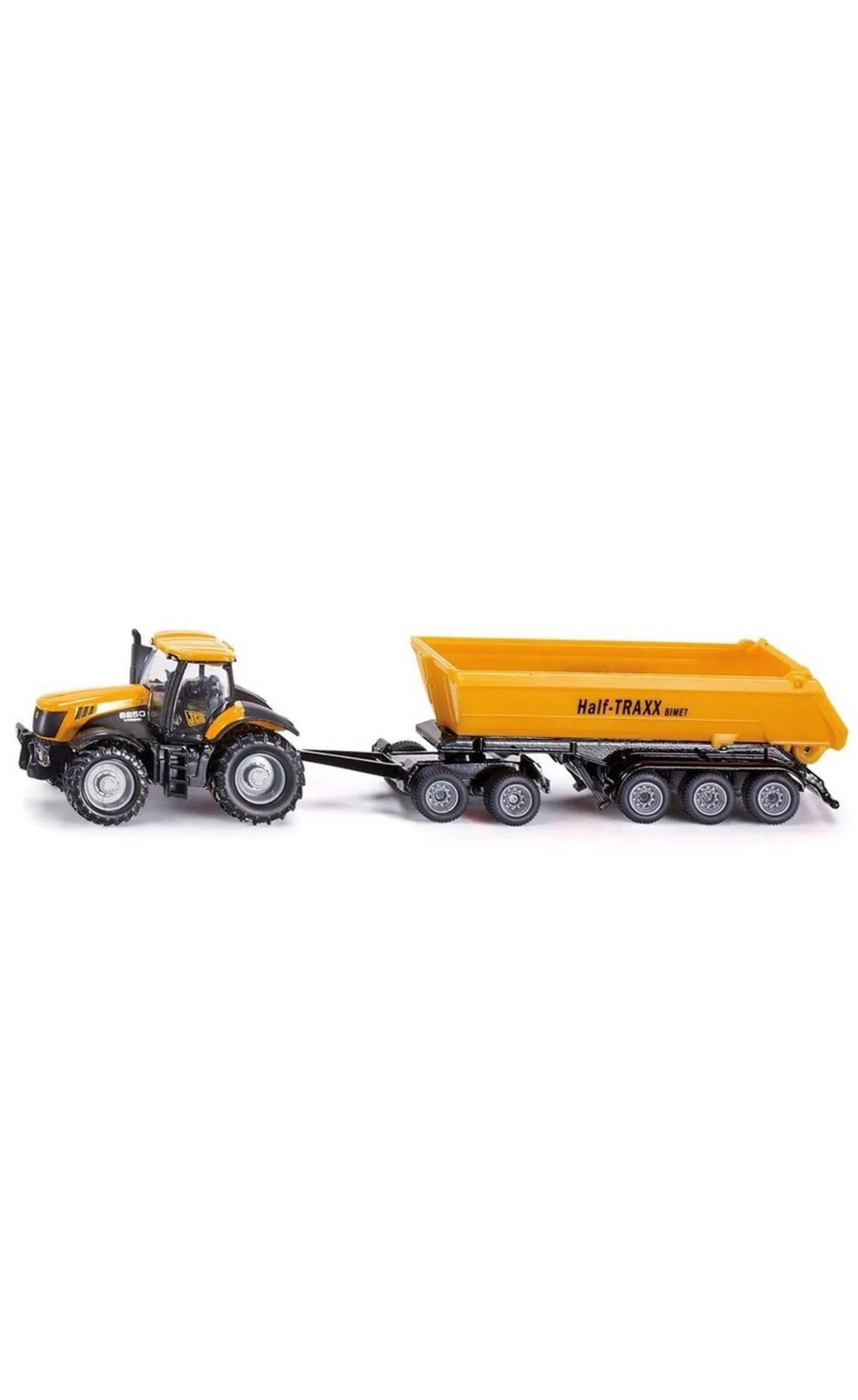 SIKU FARMER 1858 JCB mit Dolly und Kippmulde