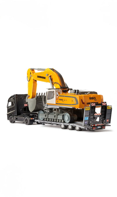 SIKU CONTROL 6744 3- Achs Tieflader Noteboom