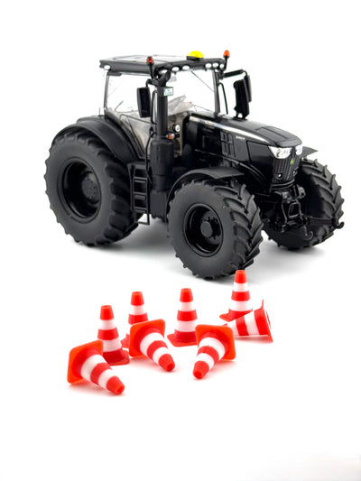 Pylonen / Baustellenkegel in verschiedenen Maßstäben ( 5er Pack )