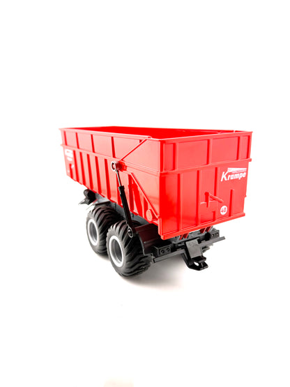 SIKU CONTROL 6780 Krampe Kipper Umbau (Rot) mit erhöhten Kippwinkel