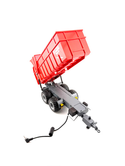 SIKU CONTROL 6780 Krampe Kipper Umbau (Rot) mit erhöhten Kippwinkel