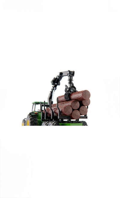 SIKU FARMER 1954 John Deere Traktor mit Forstanhänger (1:50)