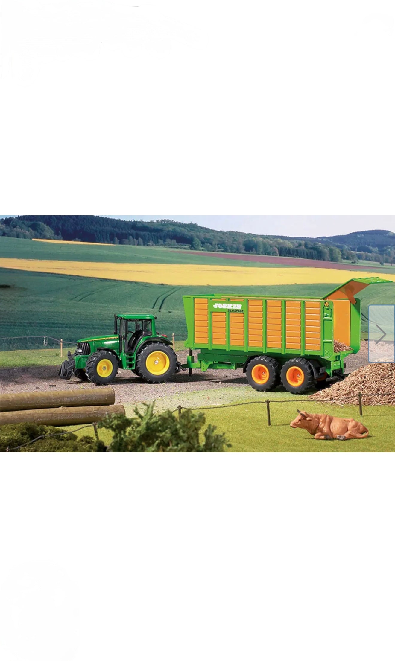 SIKU FARMER 2873 Joskin Silagewagen / Hächselwagen (1:32)