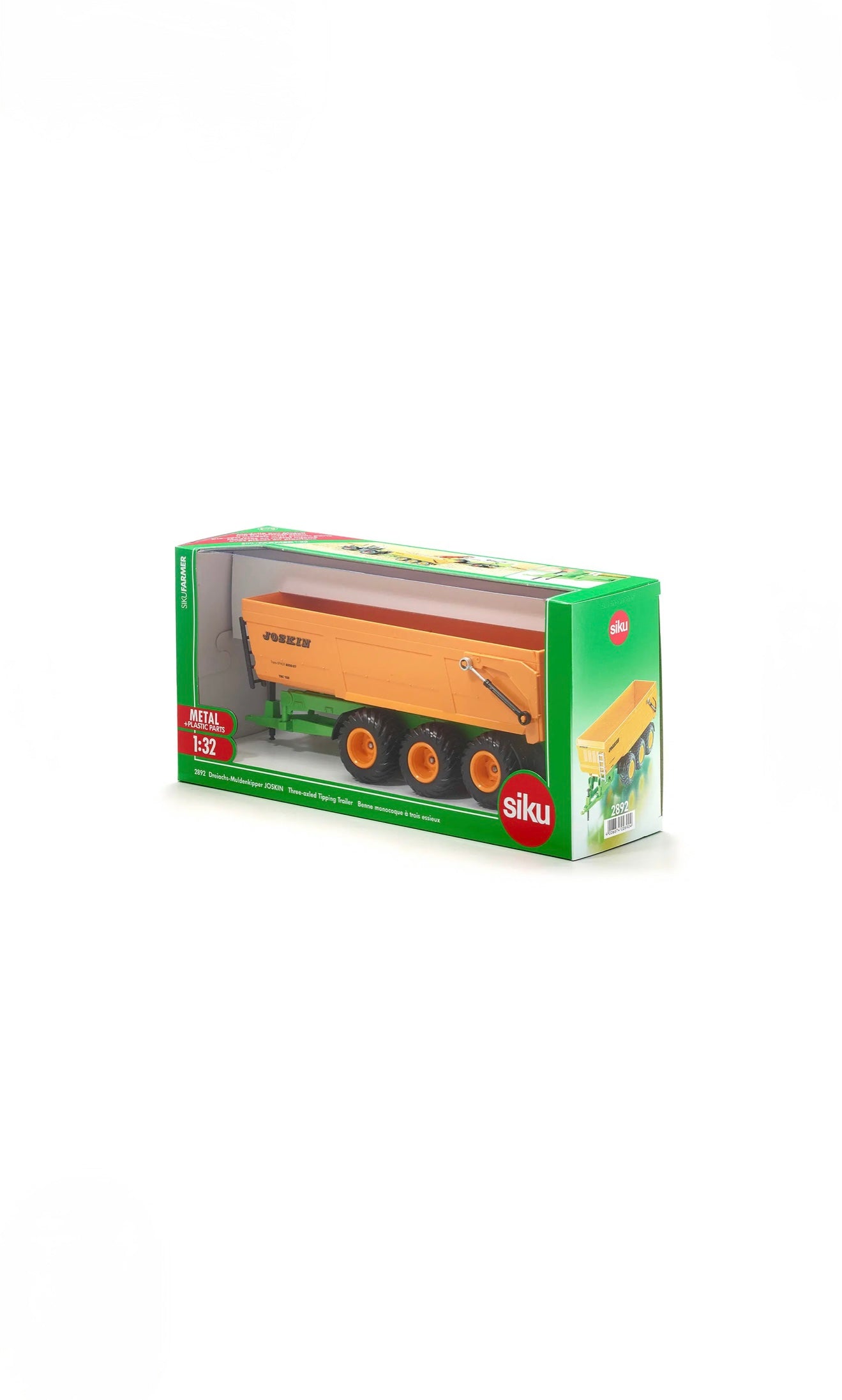 SIKU FARMER 2892 Joskin Transpace Dreiachs-Muldenkipper (1:32)