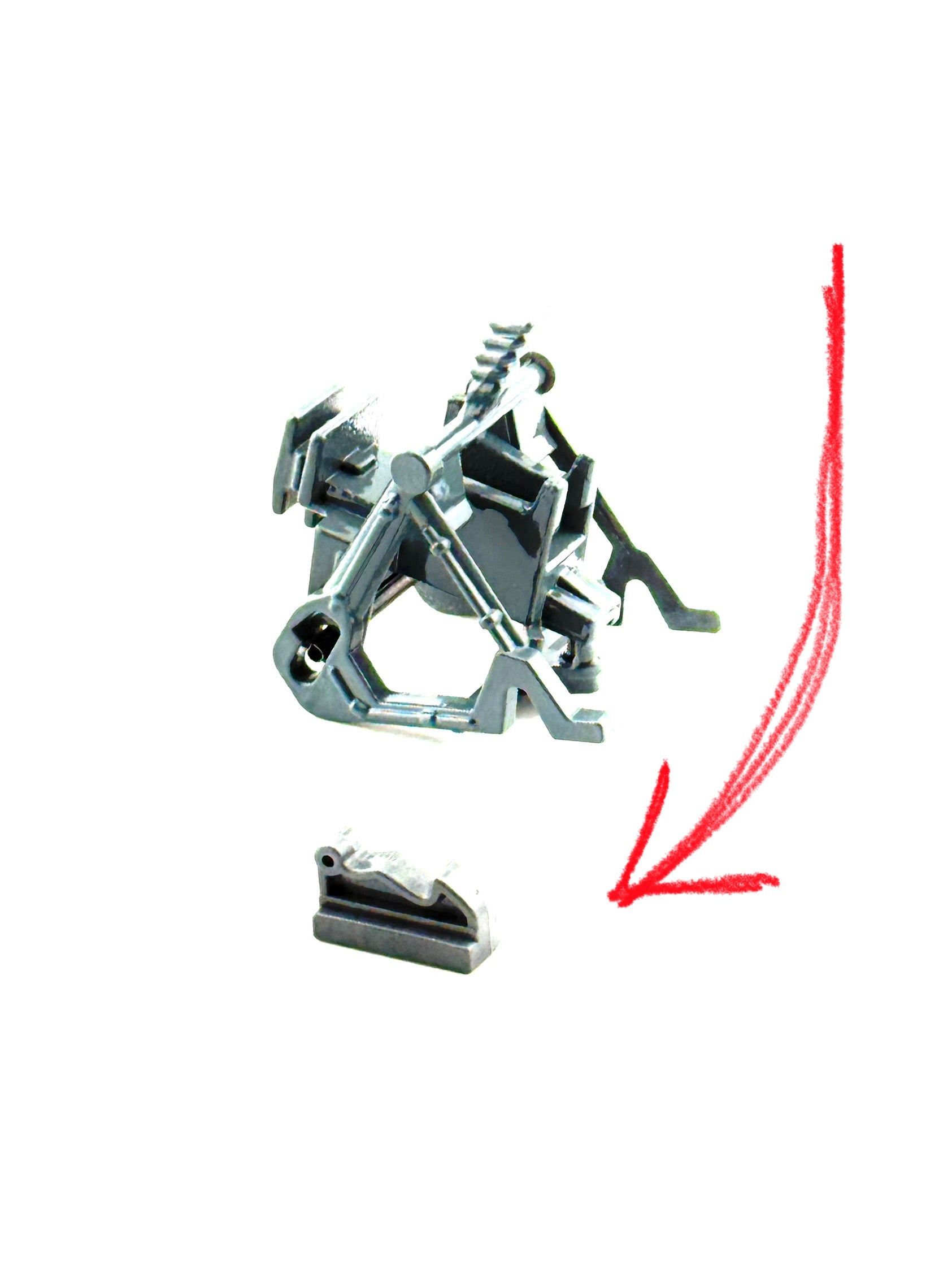 Siku Control Heck Kupplung Heckkupplung Für Fendt NEU 6793/6778/6769