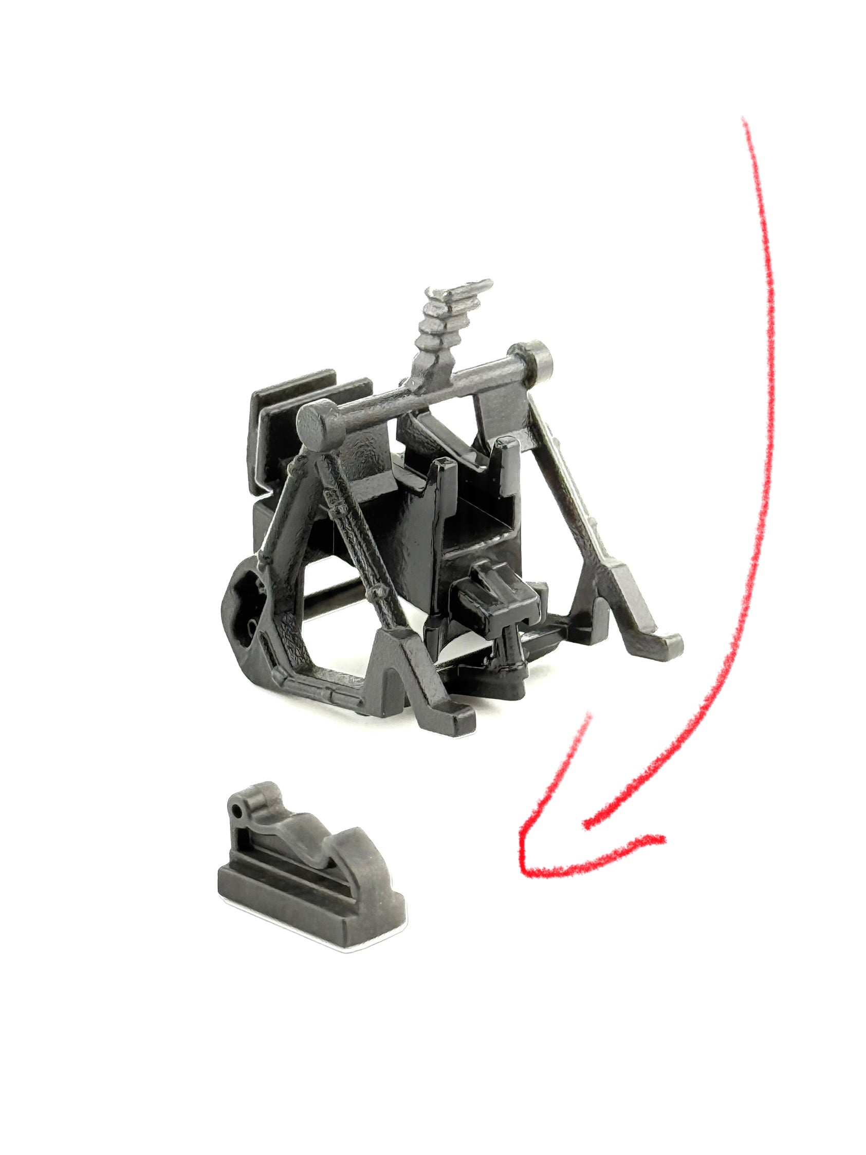 Siku Control Heck Kupplung Heckkupplung für Claas Xerion 5000 6791/6794