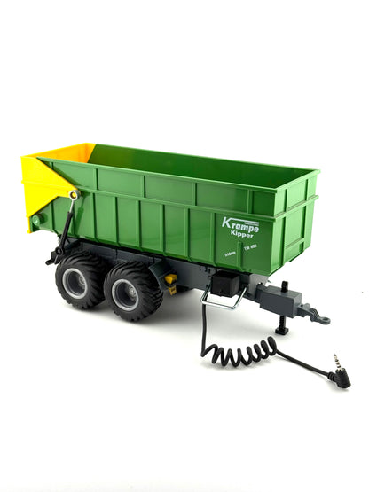 SIKU CONTROL 6780 Krampe Kipper Umbau ( Grün) mit erhöhten Kippwinkel