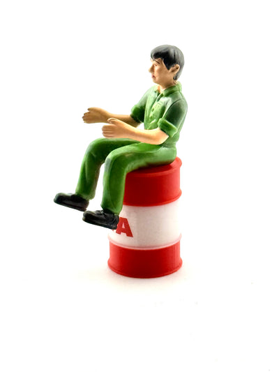 Figur Siku Farmer Fahrerfigur 1:32 sitzend Grün und Blau