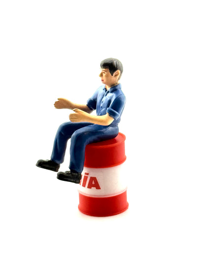 Figur Siku Farmer Fahrerfigur 1:32 sitzend Grün und Blau