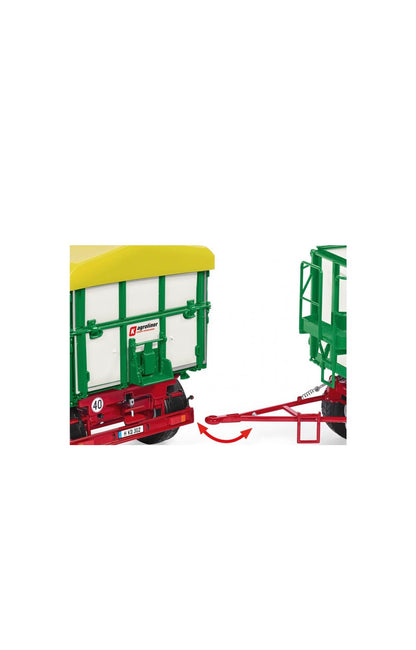 Kröger Agroliner HDK 302 Weiß (1:32) Wiking 077866