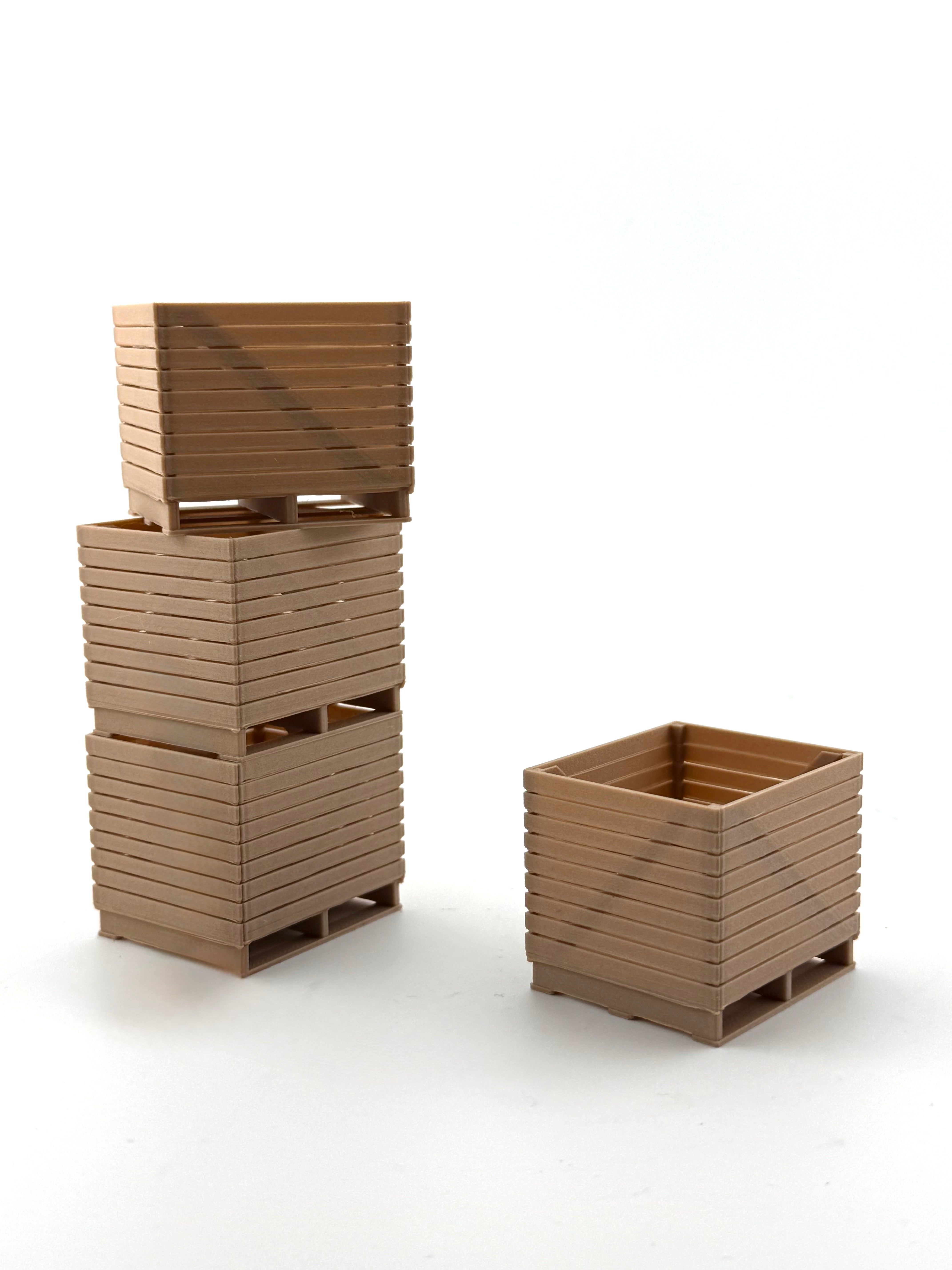 Kartoffelkiste Im Maßstab 1:32, 1:50 und 1:87 aus hochwertigem 3D Druck